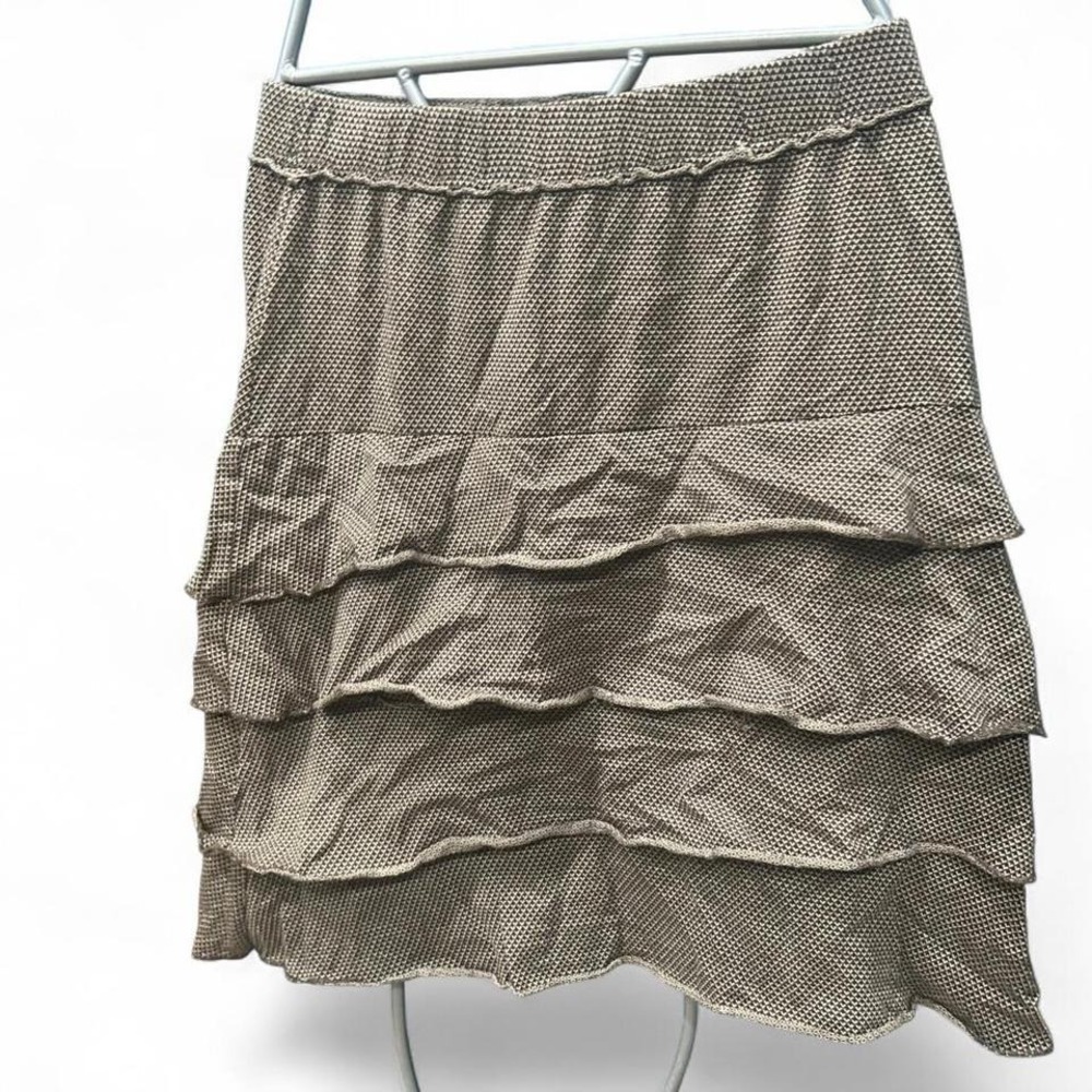 Brown‎ skirt with ruffles size L (L7) by Matilda Jane